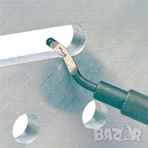 Комплект за отстраняване на ръбовете, 4 части с 3 HSS ножа, Германия, снимка 7 - Други инструменти - 25457682