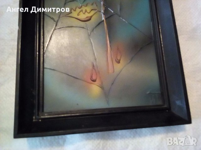 Картина смесена техника Иван Тодоров Рози, снимка 2 - Картини - 23052824