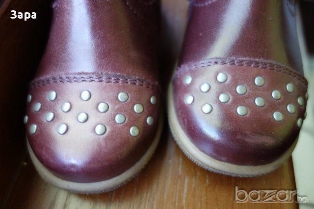 нови кожени ботуши Marks & Spencer, 20,5ти номер, снимка 4 - Детски боти и ботуши - 11747535