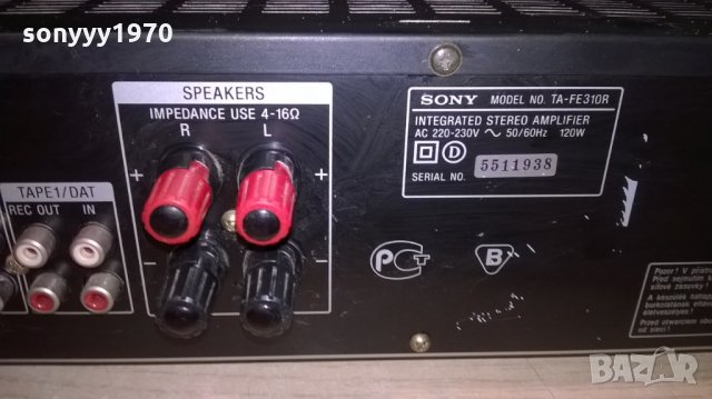 sony ta-fe310r stereo amplifier-внос швеицария, снимка 11 - Ресийвъри, усилватели, смесителни пултове - 22687554