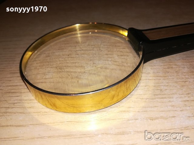 поръчана-germany-2.5x egchenbach GOLD-профи бижутерска лупа-внос швеицария, снимка 10 - Колекции - 20720158