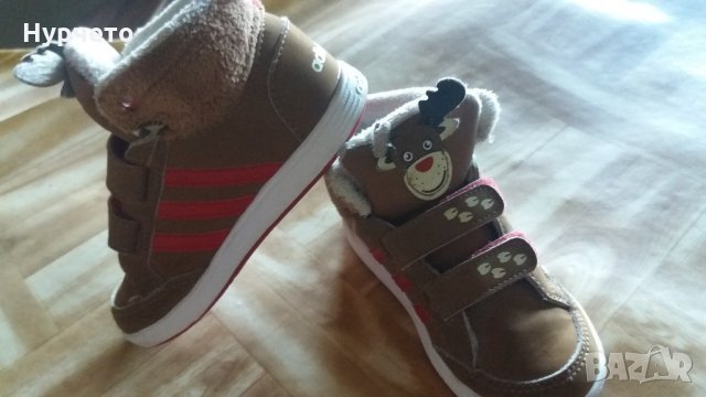 Детски зимни кецове АДИДАС, снимка 2 - Детски маратонки - 22008933