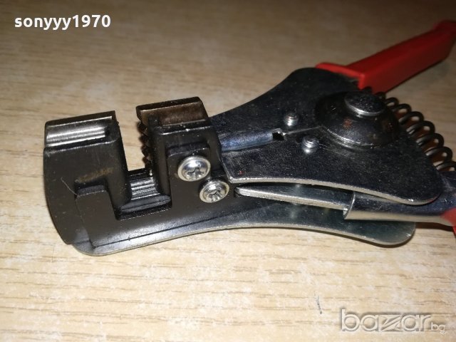 автоматични клещи за за заголване на кабели-18см, снимка 8 - Клещи - 20803833