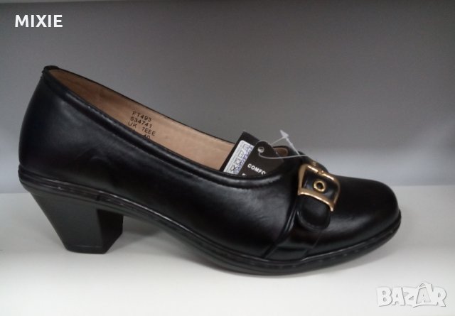 Намалени! Нови дамски черни обувки, № 40, снимка 3 - Дамски ежедневни обувки - 24940654