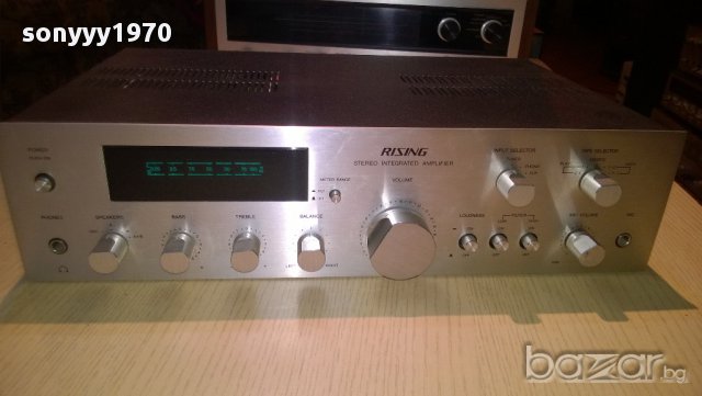 rising sc-3 stereo amplifier-made in japan-250watts-внос швеицария, снимка 4 - Ресийвъри, усилватели, смесителни пултове - 9278371