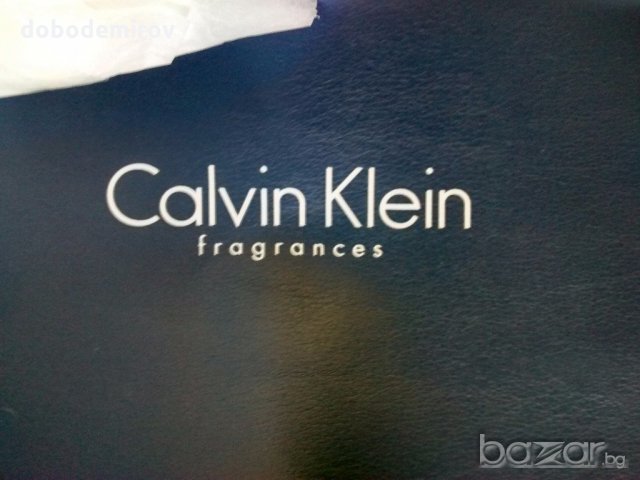 Нова голяма спортна кожена чанта/сак CALVIN KLEIN parfums, оригинал, снимка 3 - Чанти - 19167780