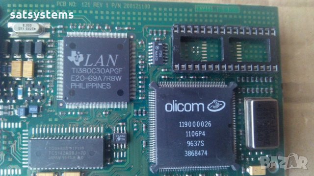 PCI 16/4 token ring network adapter card Olicom OC-3137, снимка 6 - Мрежови адаптери - 22874711