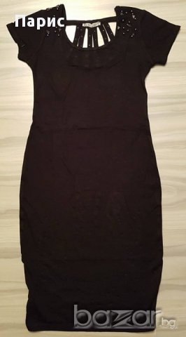 Топ цена! дамска черна рокля рея, снимка 2 - Рокли - 17673452