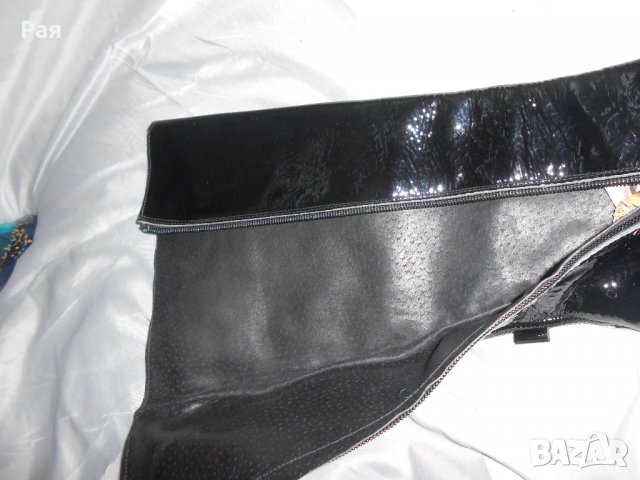 Елегантни ботуши лак и кожа на фирма Luichiny , снимка 18 - Дамски ботуши - 23847465