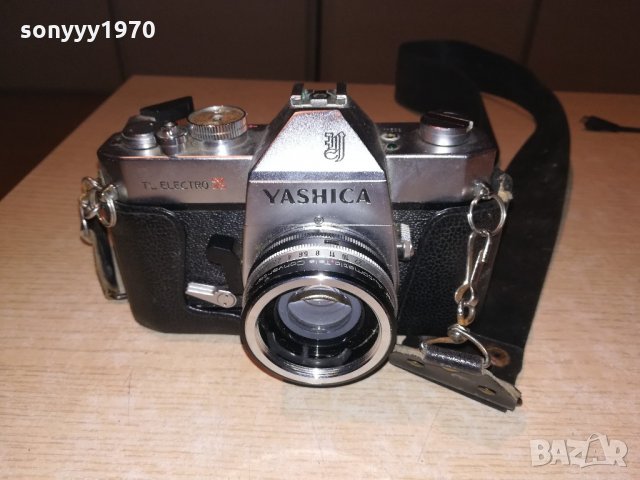 yashica made in japan-ретро колекция-внос швеицария, снимка 3 - Фотоапарати - 21712951
