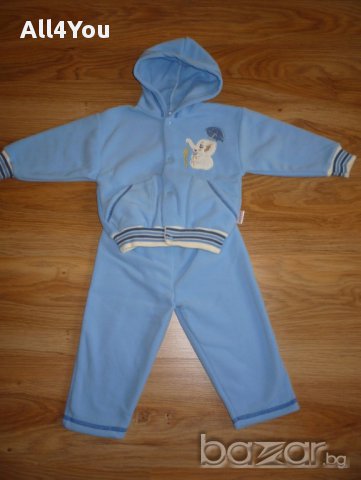 НОВО разкошно поларено комплектче, снимка 3 - Комплекти за бебе - 10896112