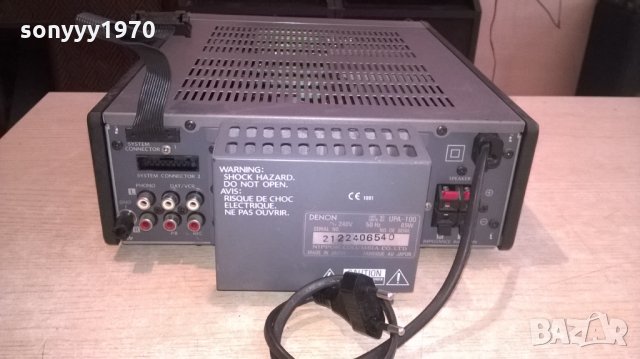 denon stereo amplifier-made in japan-внос англия, снимка 16 - Ресийвъри, усилватели, смесителни пултове - 22842223
