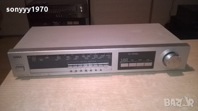 saba mt180 tuner 20v-внос швеицария, снимка 3 - Ресийвъри, усилватели, смесителни пултове - 24516857