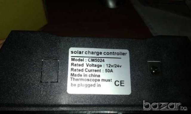 Контролер за соларни панели с дисплей - 30А - Нови!, снимка 9 - Други - 17649946