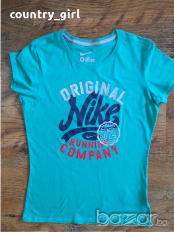 Nike - уникална дамска тениска 100% оригинал отлично състояние , снимка 2 - Тениски - 15140884