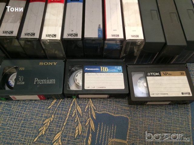 JVC,Panasonic,TDK,SONY,maxell,EMTEC.VHS., снимка 11 - Други - 19127933