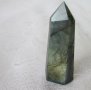 Лабрадорит   камък, пирамида, обелиск, снимка 2