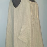 Памучна рокля тип туника с декорации XL/2XL, снимка 2 - Рокли - 26010754