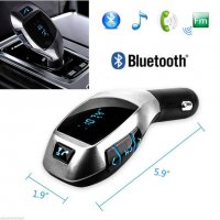 Bluetooth комплект за кола Безжичен FM Transmiter X7 предавател 1бр., снимка 2 - Аксесоари и консумативи - 23432040