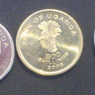 Монети лот от 5 монети Уганда, снимка 4 - Нумизматика и бонистика - 8319223