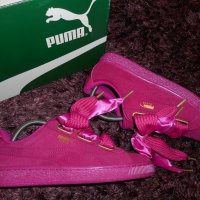 Puma Suede Heart Satin Wmns, снимка 3 - Кецове - 21461674