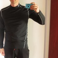 Under Armour coldgear compression long sleeve top, снимка 8 - Спортни дрехи, екипи - 25125504