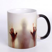 Магическа чаша Зомби подаръчна чаша за чай The walking dead 300ml, снимка 3 - Чаши - 23855292