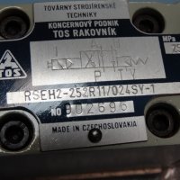 Разпределител хидравличен TOS, 24V, снимка 8 - Резервни части за машини - 25655910