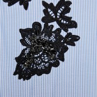 Zara риза с бродерия, снимка 3 - Ризи - 25543229