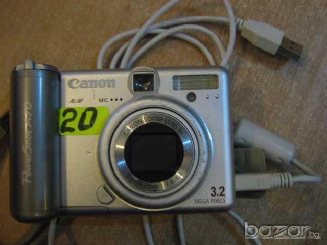 Фотоапарат "CANON - PC 1043 - Power Shot A 70" работещ, снимка 1