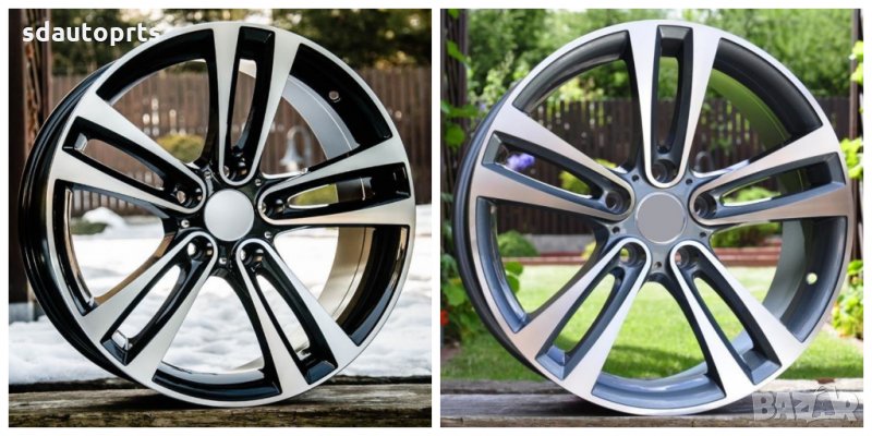 17" Ал. Джанти БМВ 5X120 BMW 1 E87 F20 3 E46 E90 E92 OPEL INSIGNIA, снимка 1