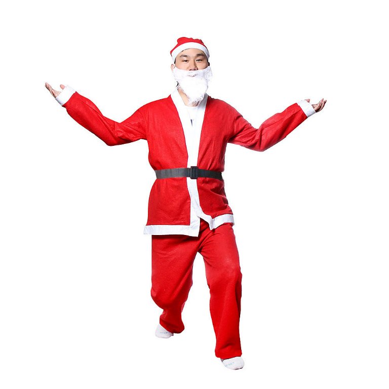 544 Костюм на Дядо Коледа за възрастни универсален размер 5 части комплект  в Други в гр. Добрич - ID23091254 — Bazar.bg