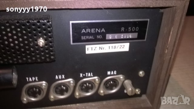 & arena r-500 stereo receiver-внос швеция, снимка 14 - Ресийвъри, усилватели, смесителни пултове - 25586337