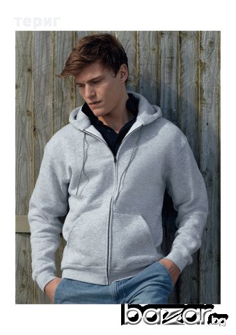 Мъжки суитшърт ( Fruit of the Loom)пухкава вата PREMIUM , снимка 3 - Суичъри - 16309741