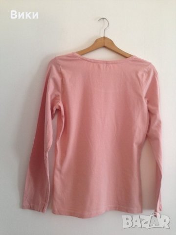 Розова блуза, снимка 7 - Блузи с дълъг ръкав и пуловери - 23684862