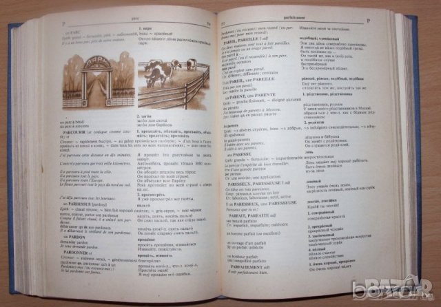 Френско-Руски речник с илюстрации, снимка 2 - Чуждоезиково обучение, речници - 23430581