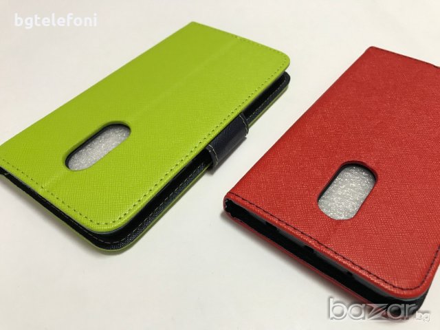 Xiaomi Redmi Note 4 / Note 4x  калъф тип тефтер със силиконово легло, снимка 12 - Калъфи, кейсове - 18575233