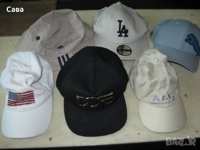 Шапки ADIDAS, PUMA, SNAP, LA, AE, снимка 1 - Шапки - 24616392