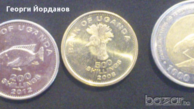 Монети лот от 5 монети Уганда, снимка 4 - Нумизматика и бонистика - 8319223