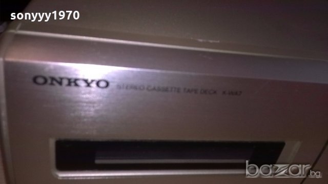 onkyo deck-made in japan-внос швеицария, снимка 16 - Ресийвъри, усилватели, смесителни пултове - 18297686