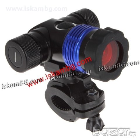 Лед челник с филтри и ZOOM - ударо и влагоустойчив T6 1600 лумена, снимка 3 - Други спортове - 13734582