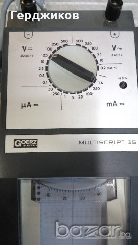 Продавам записващ GOERZ MULTISCRIPT 3S, снимка 2 - Други инструменти - 19482179