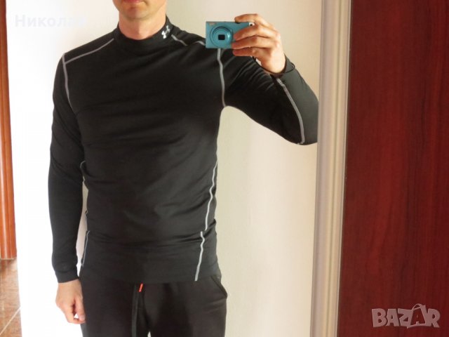 Under Armour coldgear compression long sleeve top, снимка 8 - Спортни дрехи, екипи - 25125504
