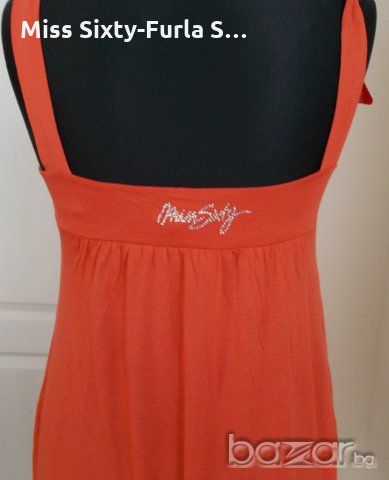 MISS SIXTY-нова оранжева рокля Мис Сиксти-L размер, снимка 4 - Рокли - 12762386