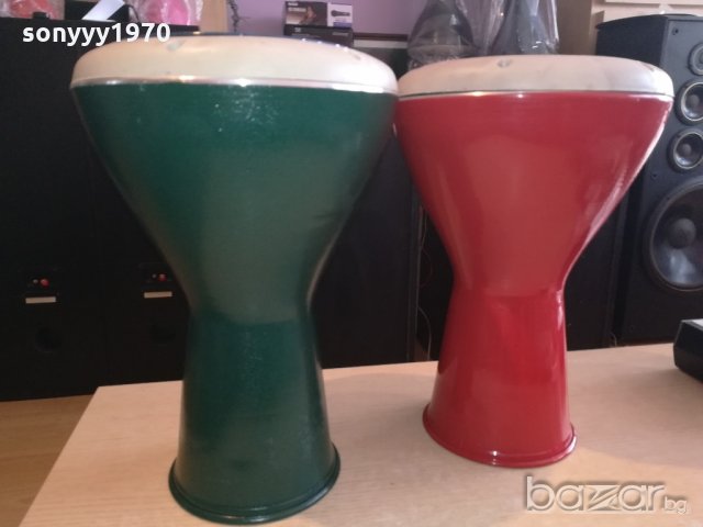 зелена или червена-тарамбуки-голями-внос сирия-40х25см, снимка 2 - Ударни инструменти - 21109408