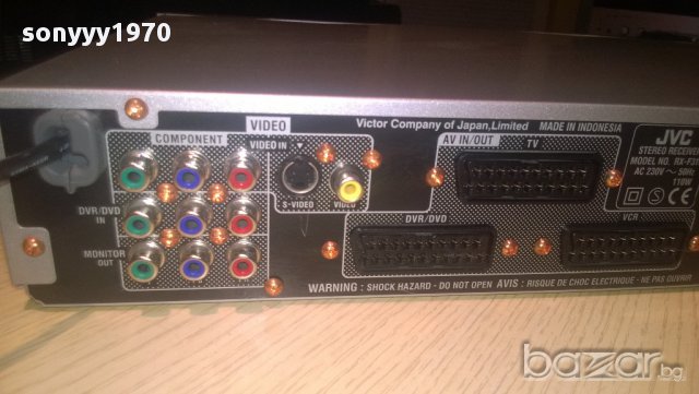 jvc rx-f31s-stereo receiver-s video/digital in-5 chanel-внос швеицария за ремонт, снимка 11 - Ресийвъри, усилватели, смесителни пултове - 8948574