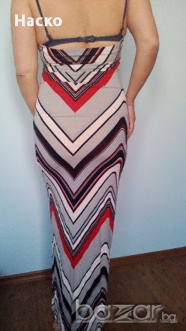 дълга ,права лятна рокля, снимка 2 - Рокли - 13736884