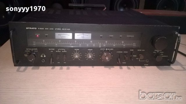 Strato r-9000 receiver-west germany-внос швеицария, снимка 2 - Ресийвъри, усилватели, смесителни пултове - 13325383