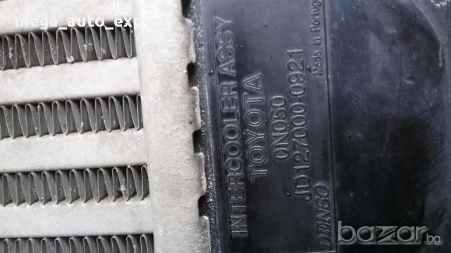 Интеркулер ( Intercooler) за Toyota D4D, снимка 3 - Части - 16948250