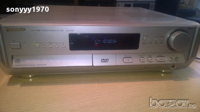 panasonic sa-ht80 dvd home theater sound system-178watts-внос швеицария, снимка 10 - Ресийвъри, усилватели, смесителни пултове - 10362176